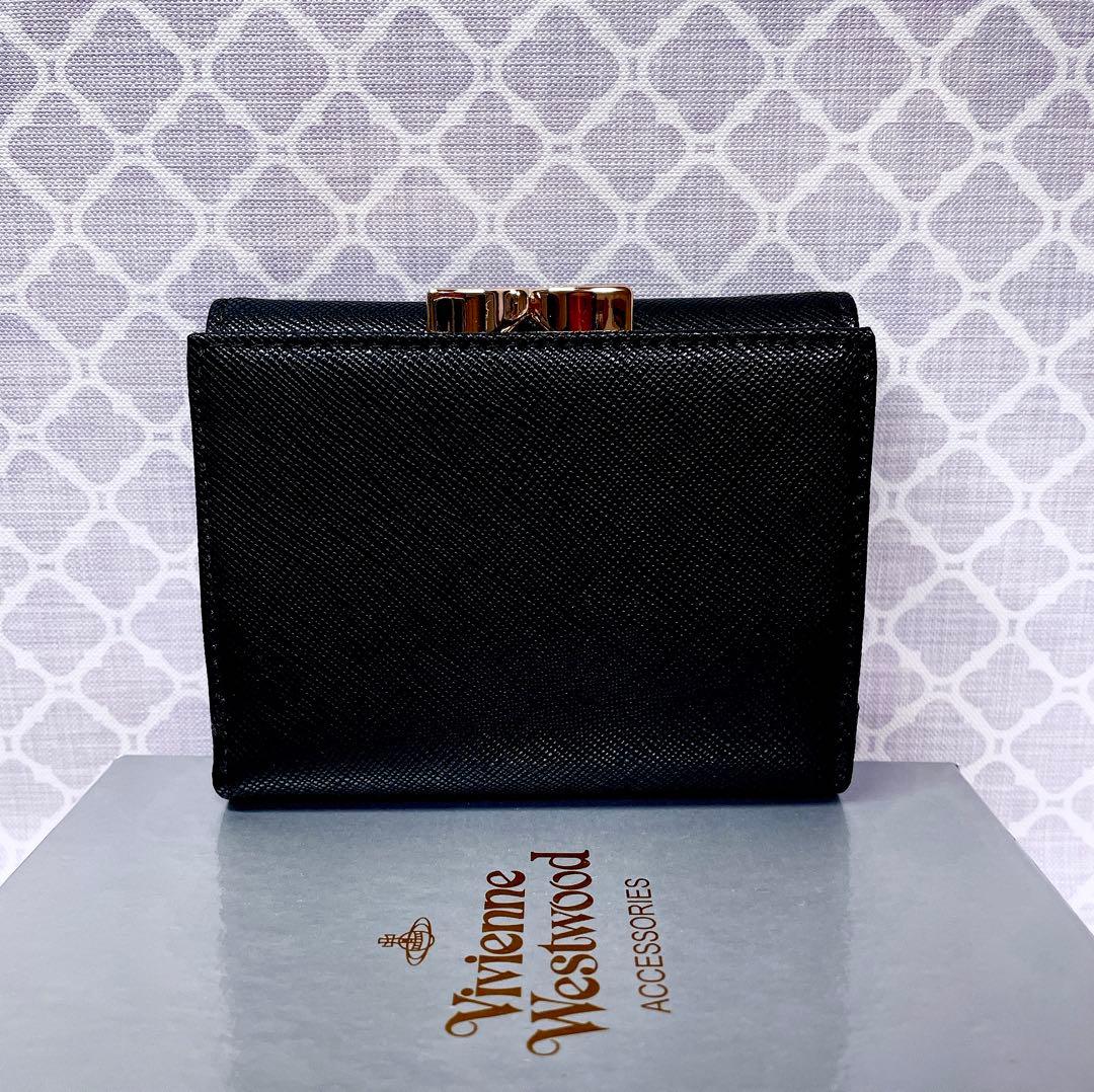 【大人気♡ショッパー付】新品 ヴィヴィアン・ウエストウッド　三折財布