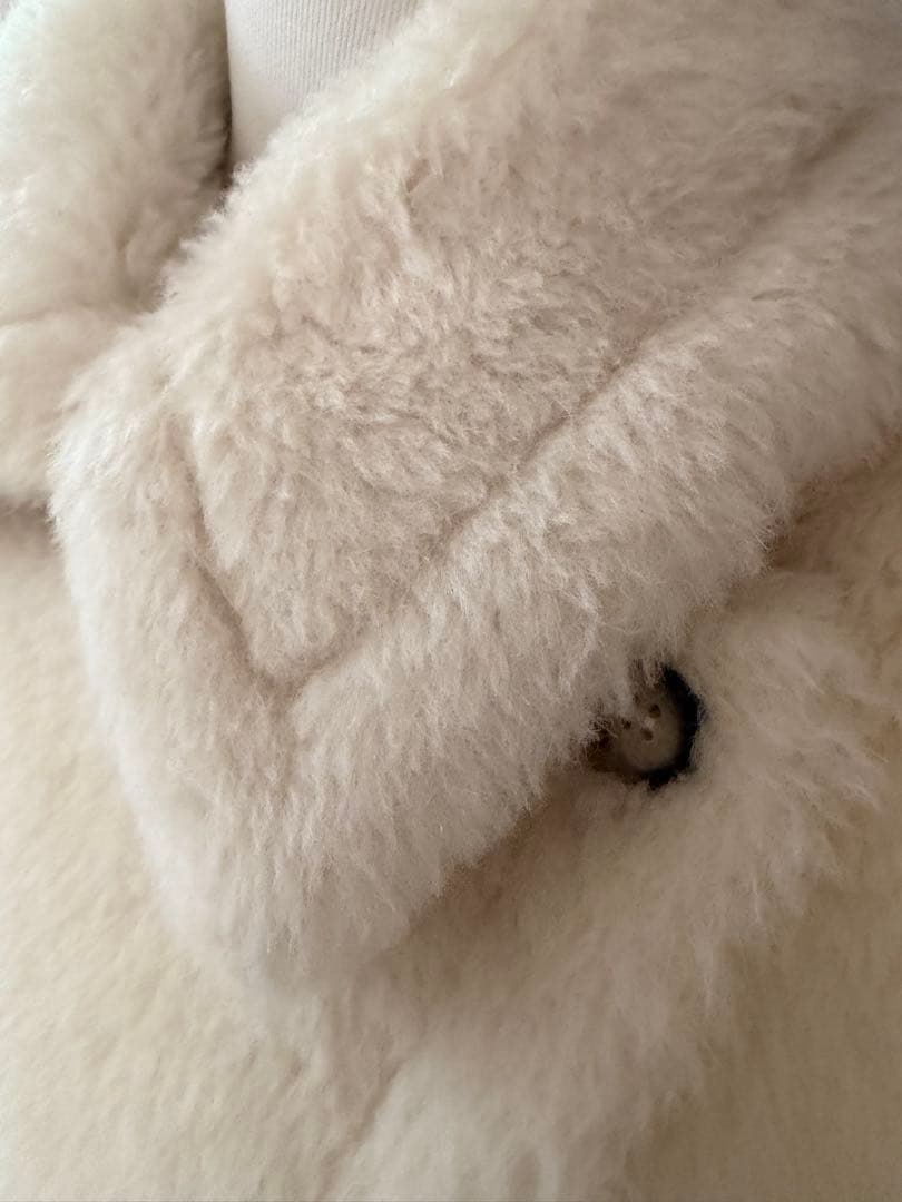 マックスマーラ Max Mara/ TEBE1 テベ テディベア ケープ