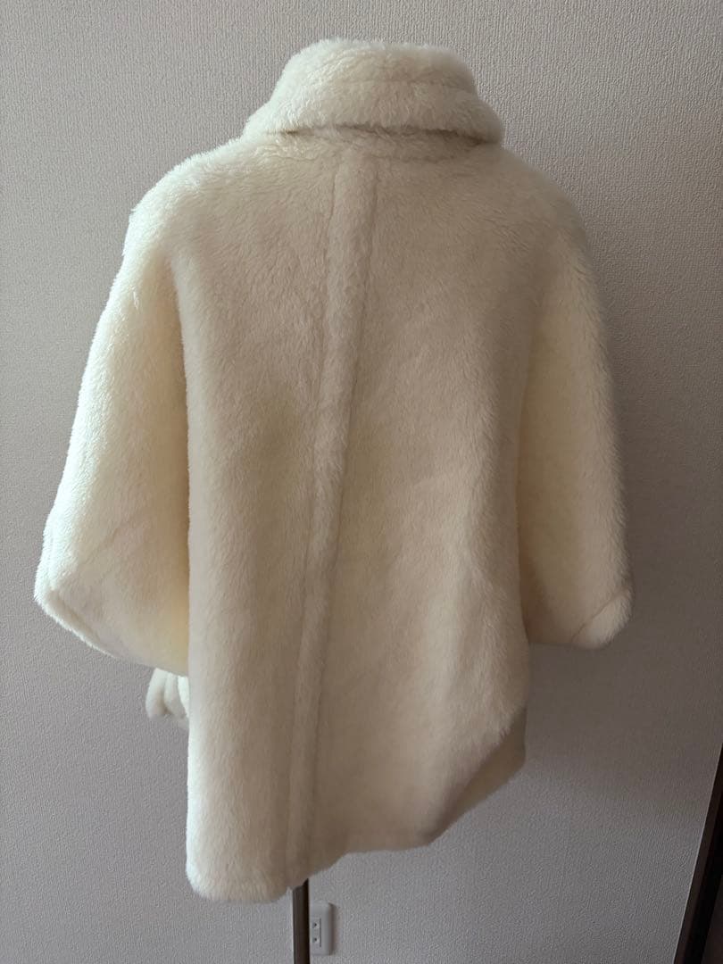 マックスマーラ Max Mara/ TEBE1 テベ テディベア ケープ