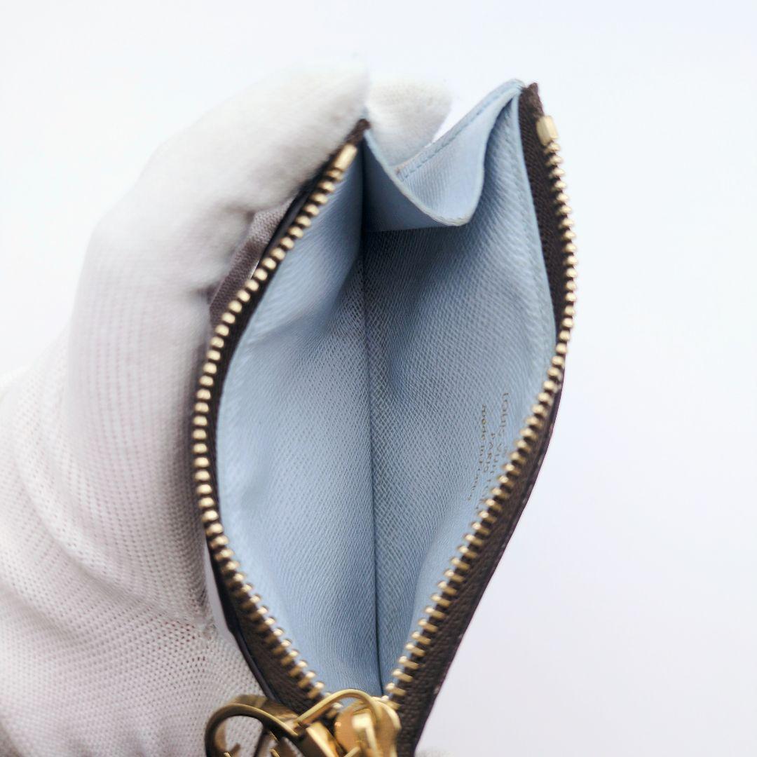 美品✨ルイヴィトン モノグラム フラグメントケース ポルトカルト ロミー ブルー