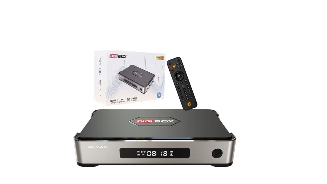 即時発送 DIGIBOX D6 MAX8K対応 千兆LAN 168時間見逃し