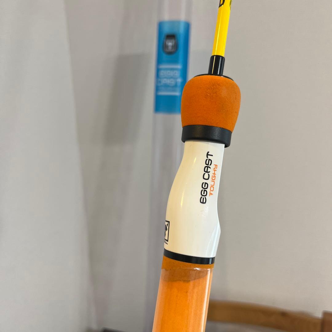 EGG CAST タフィー　ルアーロッド イエロー