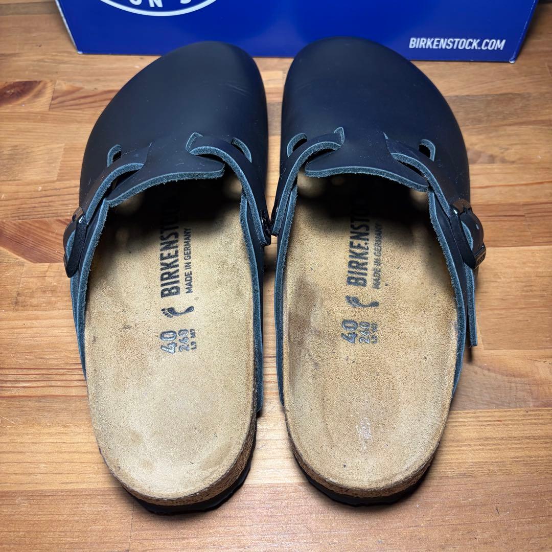 ビルケンシュトック ボストン 40 26cm ブラック