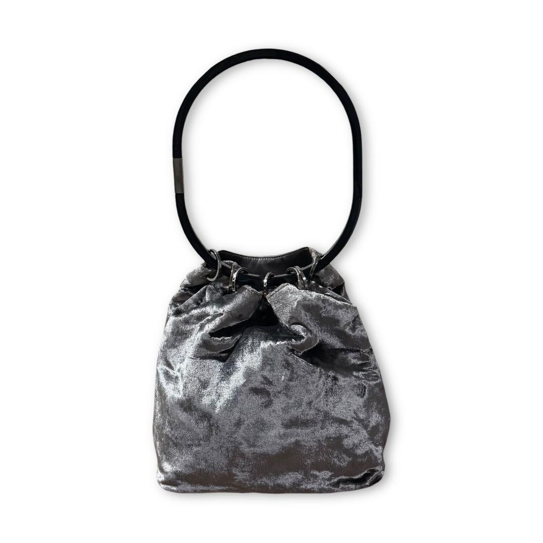 バッグ Gucci Tom Ford Crushed Velvet Bucket Bag