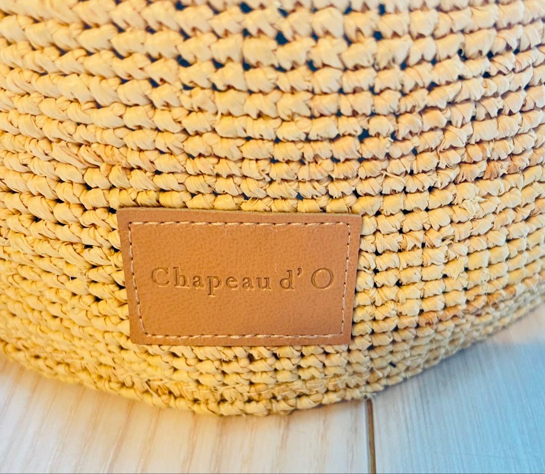 【人気完売】Chapeau d' O MixRaffia Crochet Cap