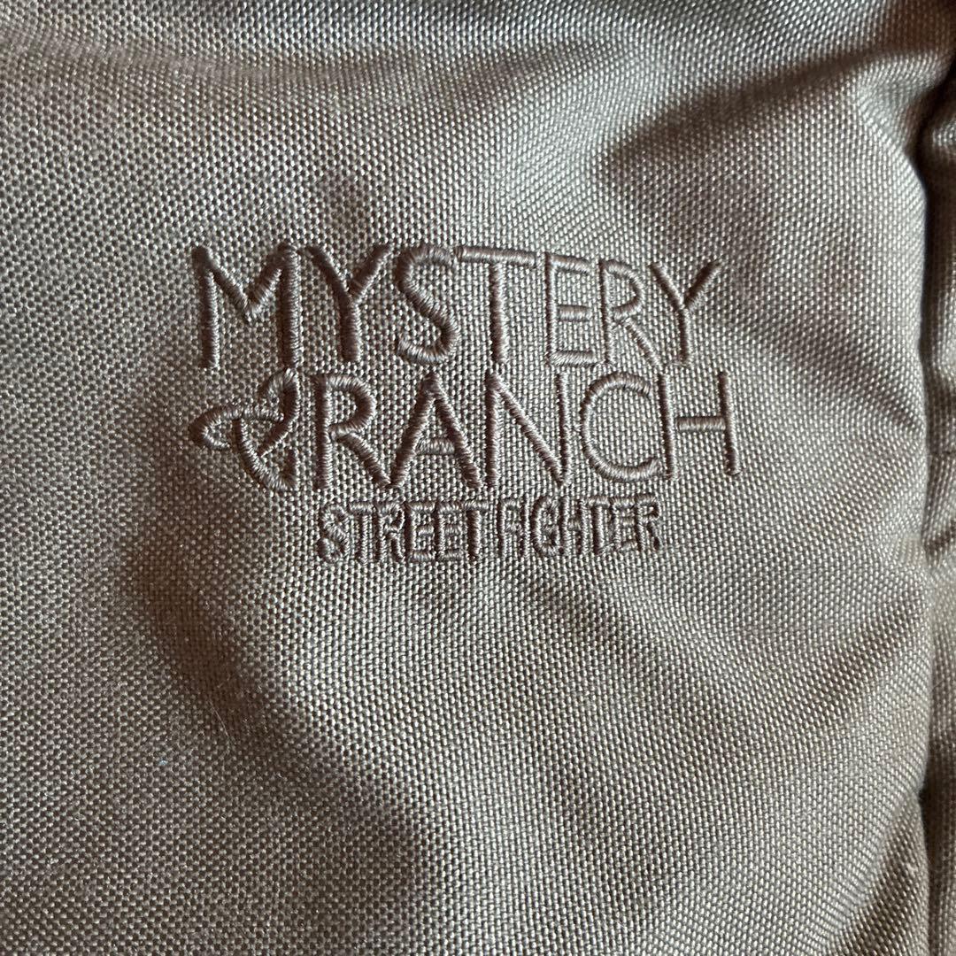 美品　ミステリーランチ　ストリートファイター　フォリッジ　刺繍ロゴ