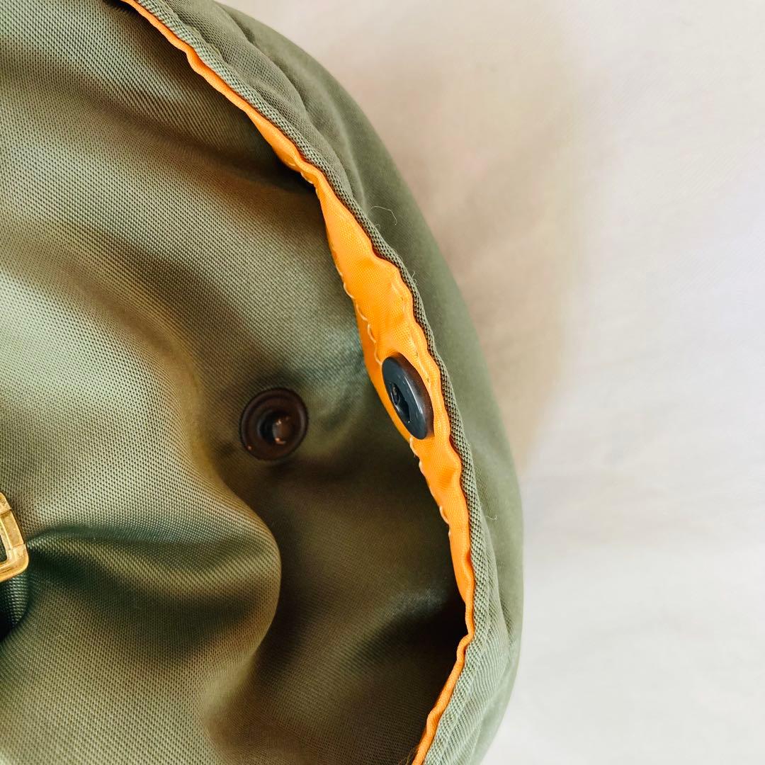 ポーターPORTERタンカーLミニボストン緑ダッフルバッグ 廃盤モデル吉田カバン