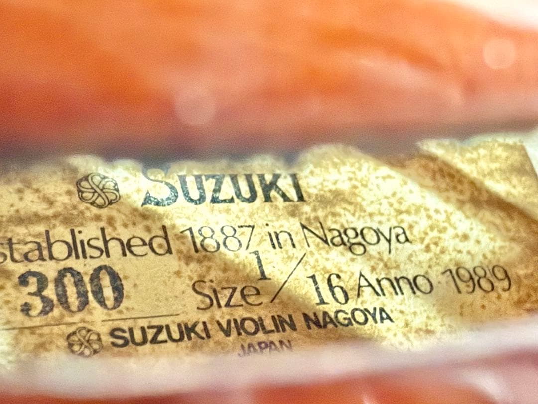 【美品】スズキバイオリン No.300 1/16 サイズ！ 飾っても可愛い！