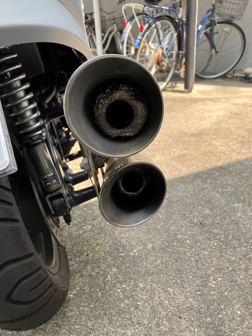 フォルツァ mf08 ナイトロマフラー