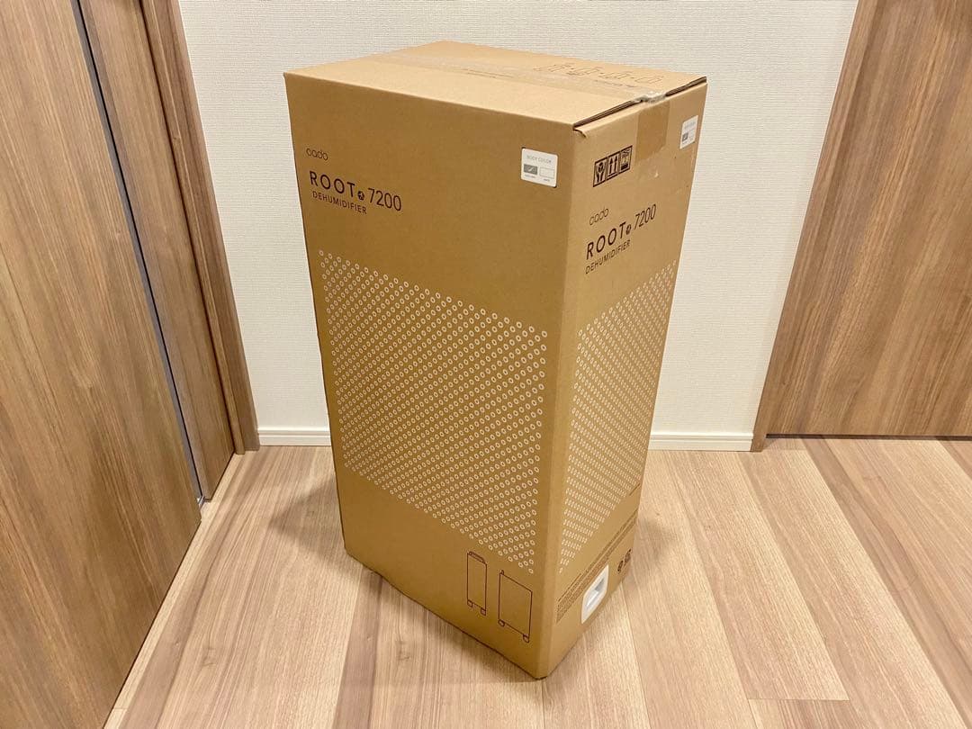 【まめ】cadoカドー 除湿器 ROOT7200 最新モデル クールグレー