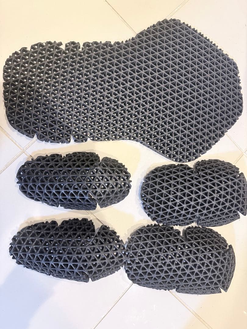 KUSHITANI バイク用アメニタジャケット LL 赤