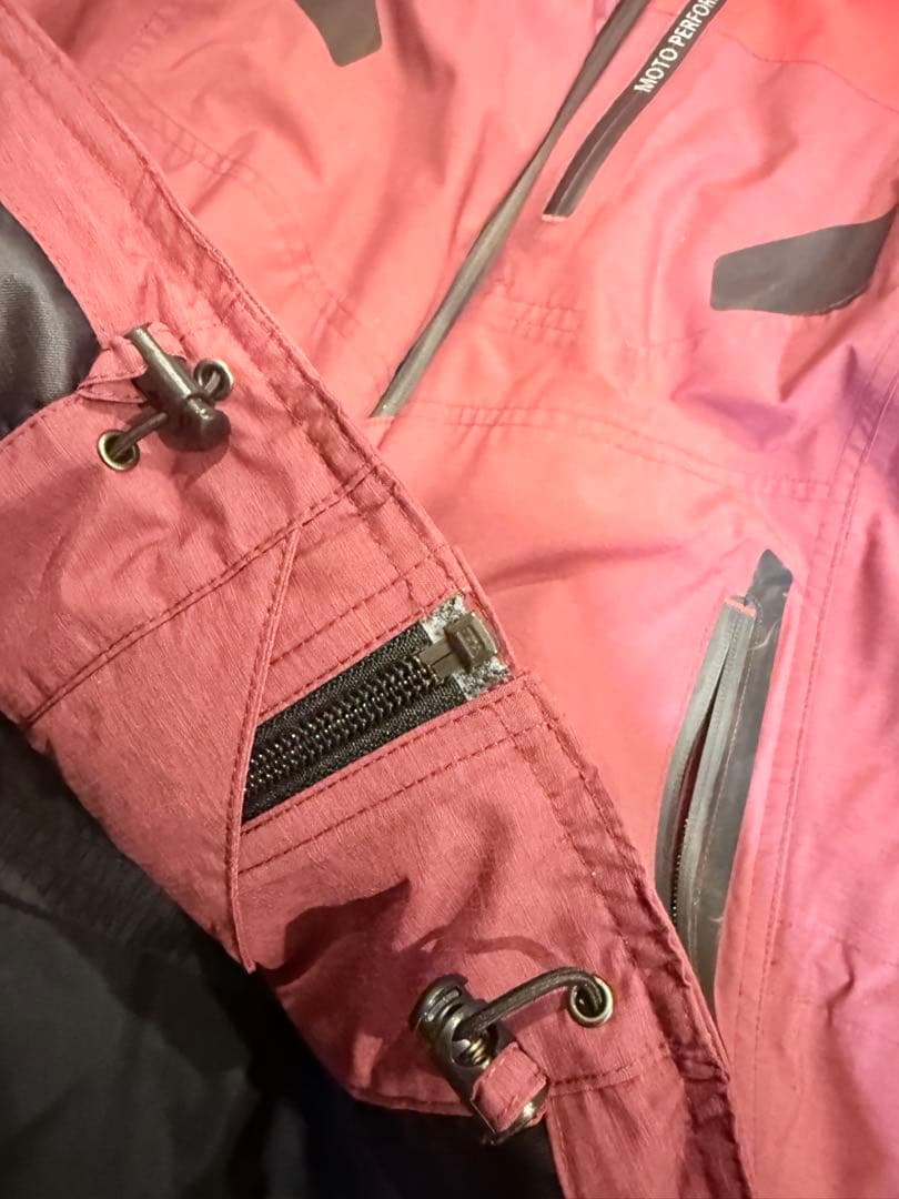 KUSHITANI バイク用アメニタジャケット LL 赤