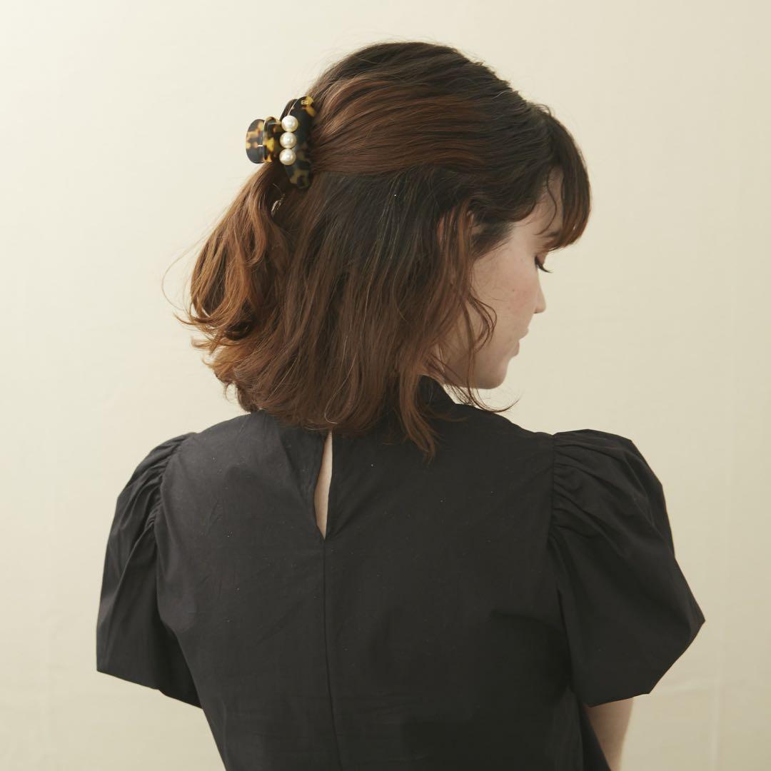 ラスト1点❣️【新品未開封】alexandre de paris パールクリップ