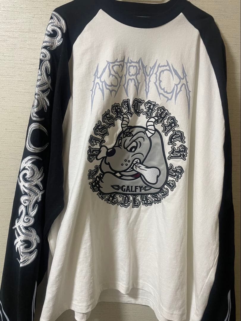 GALFY×KRY コラボ 萌えMOE LT 黒 ロンT ガルフィー ケリー