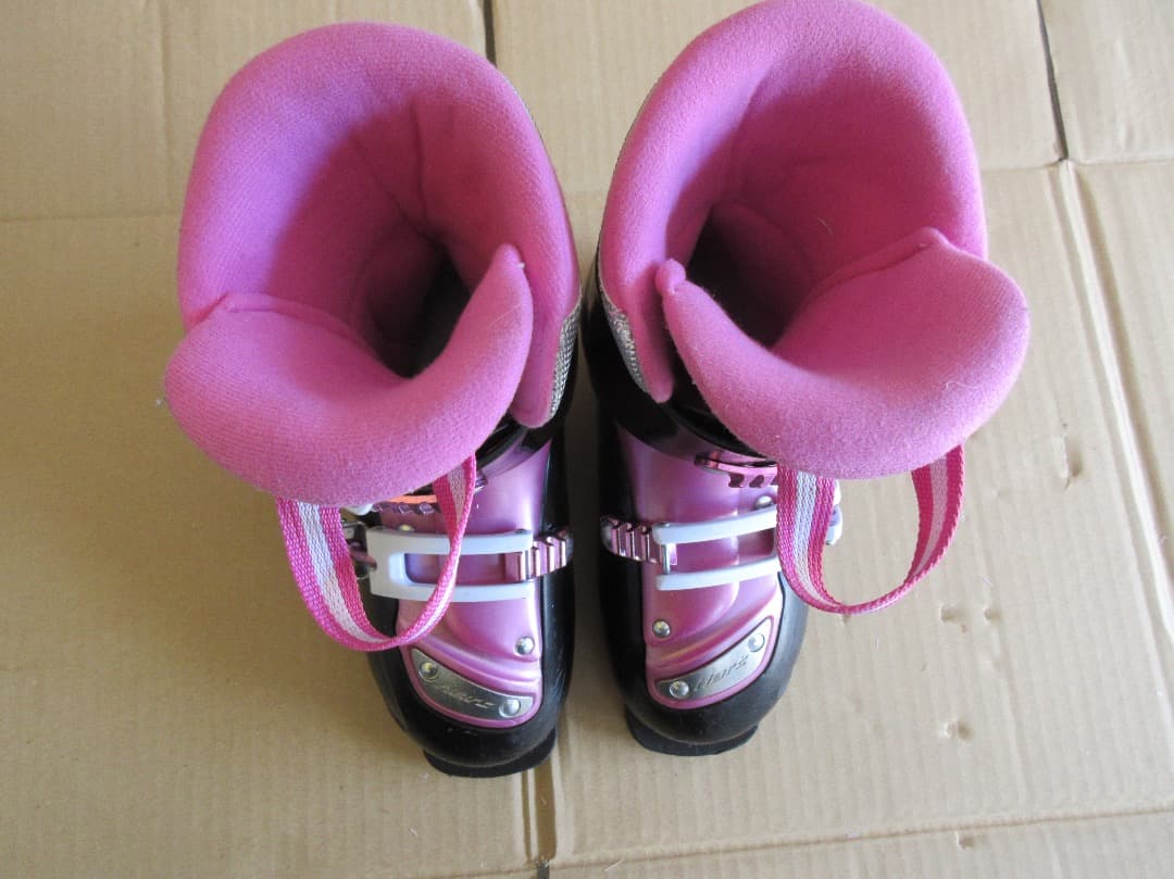 ★★★送料無料！子供用スキーセット 板110cmブーツ21cmストック70cm