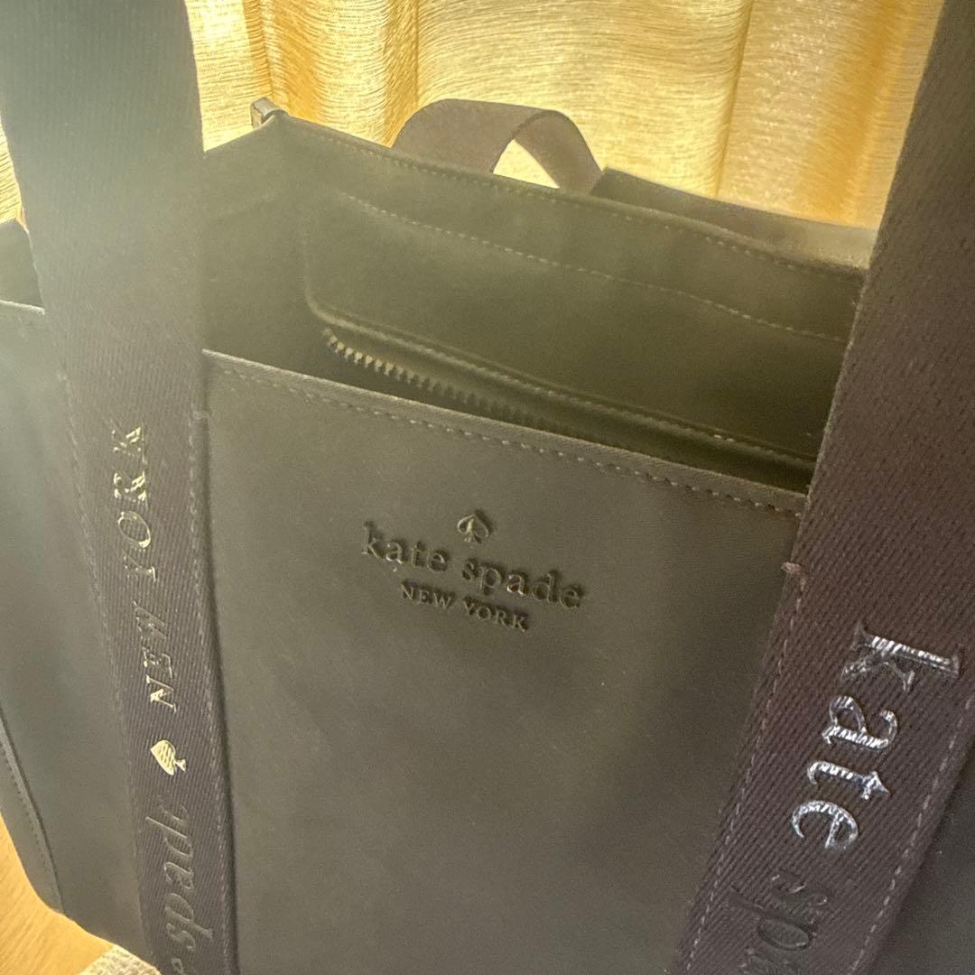 ケイトスペード　トートバッグ　黒