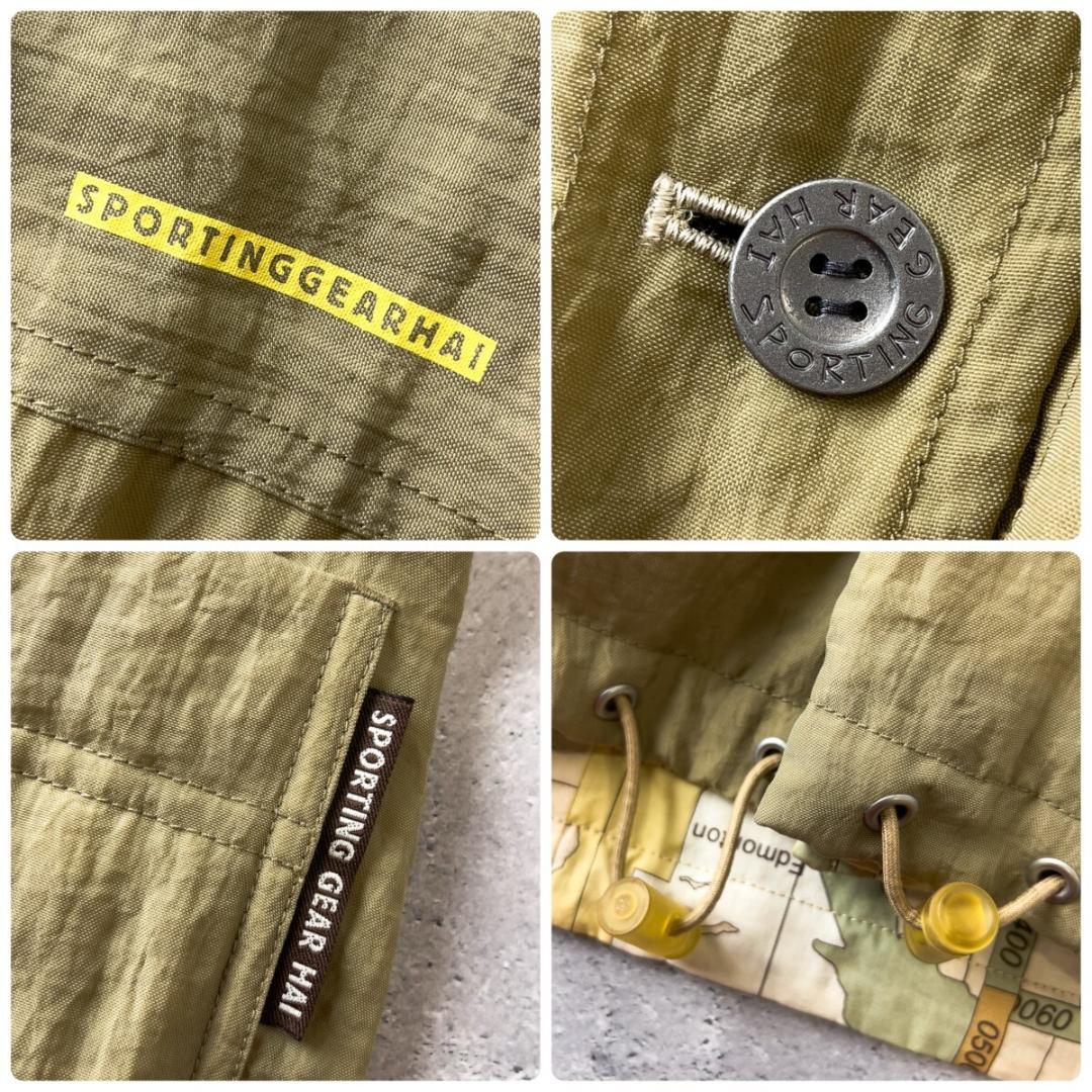 ド*ん様 貴重 HAI ハイ イッセイミヤケ 世界地図 リバーシブル 中綿 ジャ