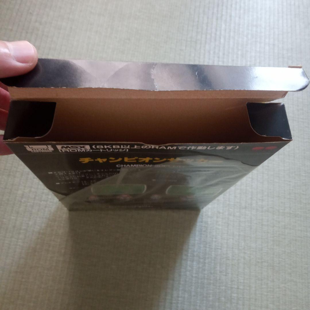 チャンピオンサッカー　MSX　PONYCA　動作未確認　プラスチックケースなし