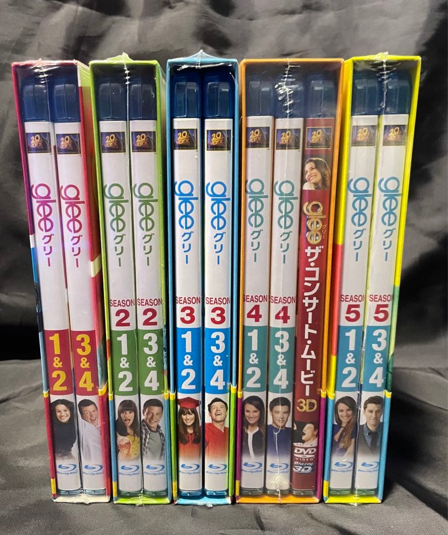glee グリー ブルーレイBOX シーズン1, 2, 3, 4, 5 セット