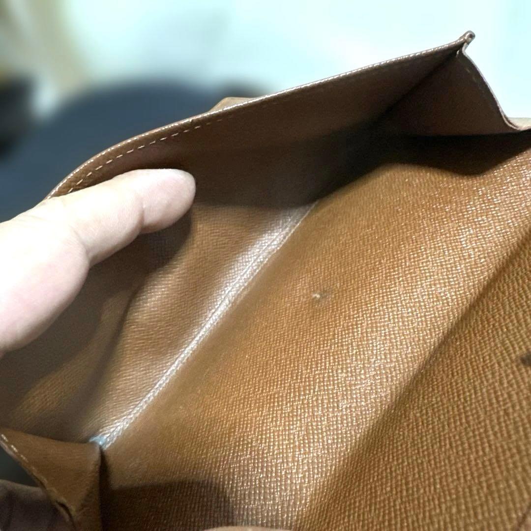 ⑧★使用感少/美品♪モノグラム 三つ折り長財布