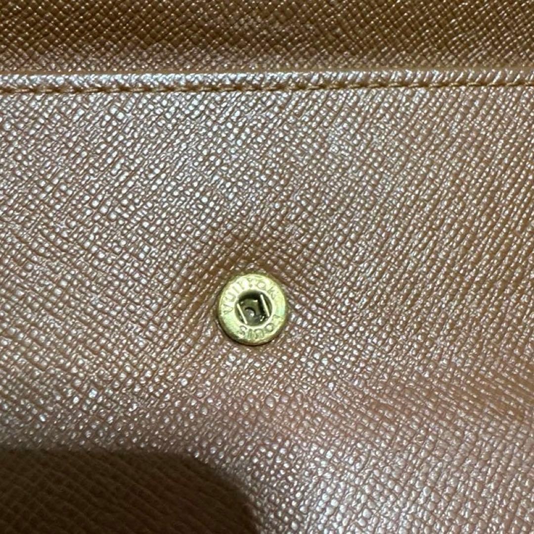 ⑧★使用感少/美品♪モノグラム 三つ折り長財布