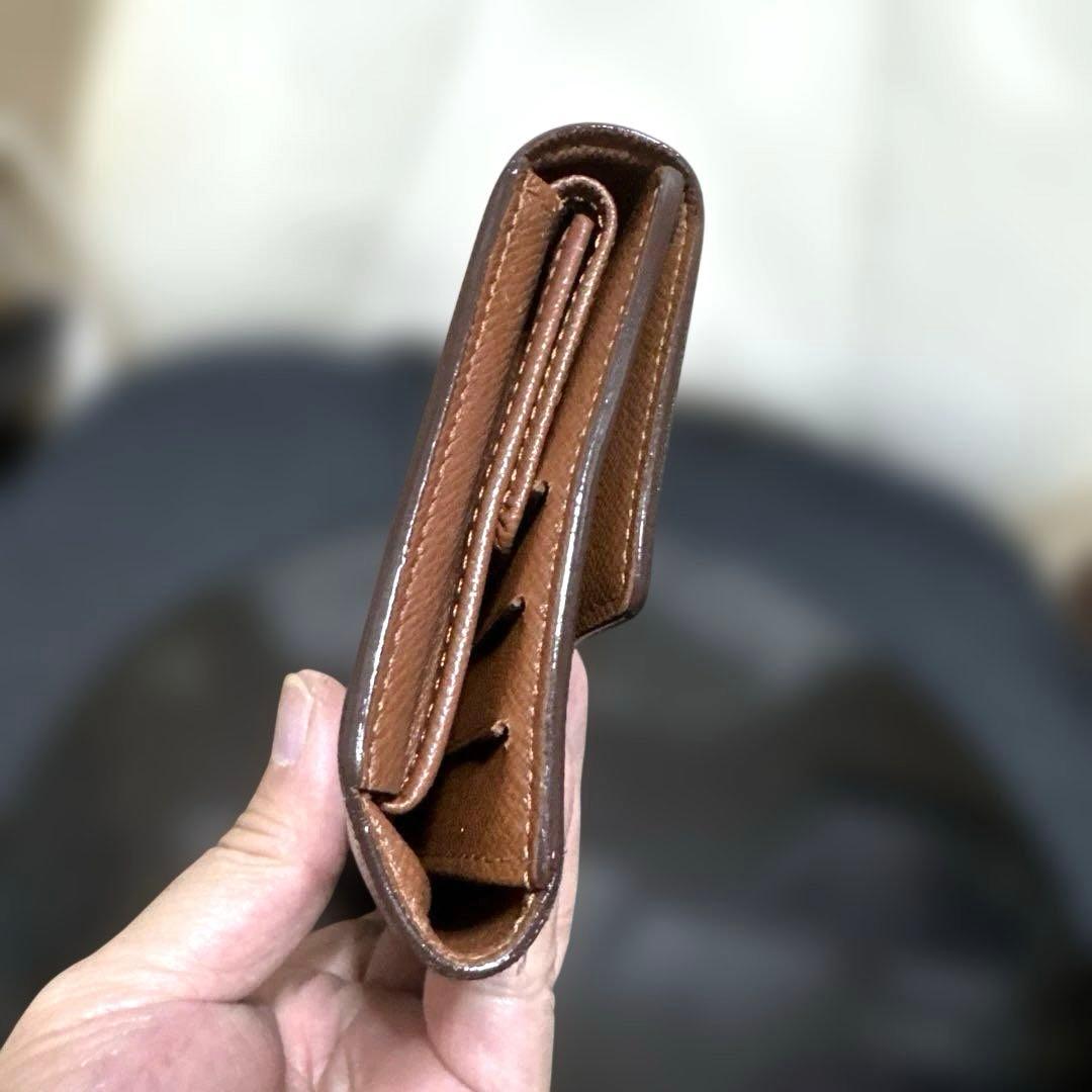 ⑧★使用感少/美品♪モノグラム 三つ折り長財布