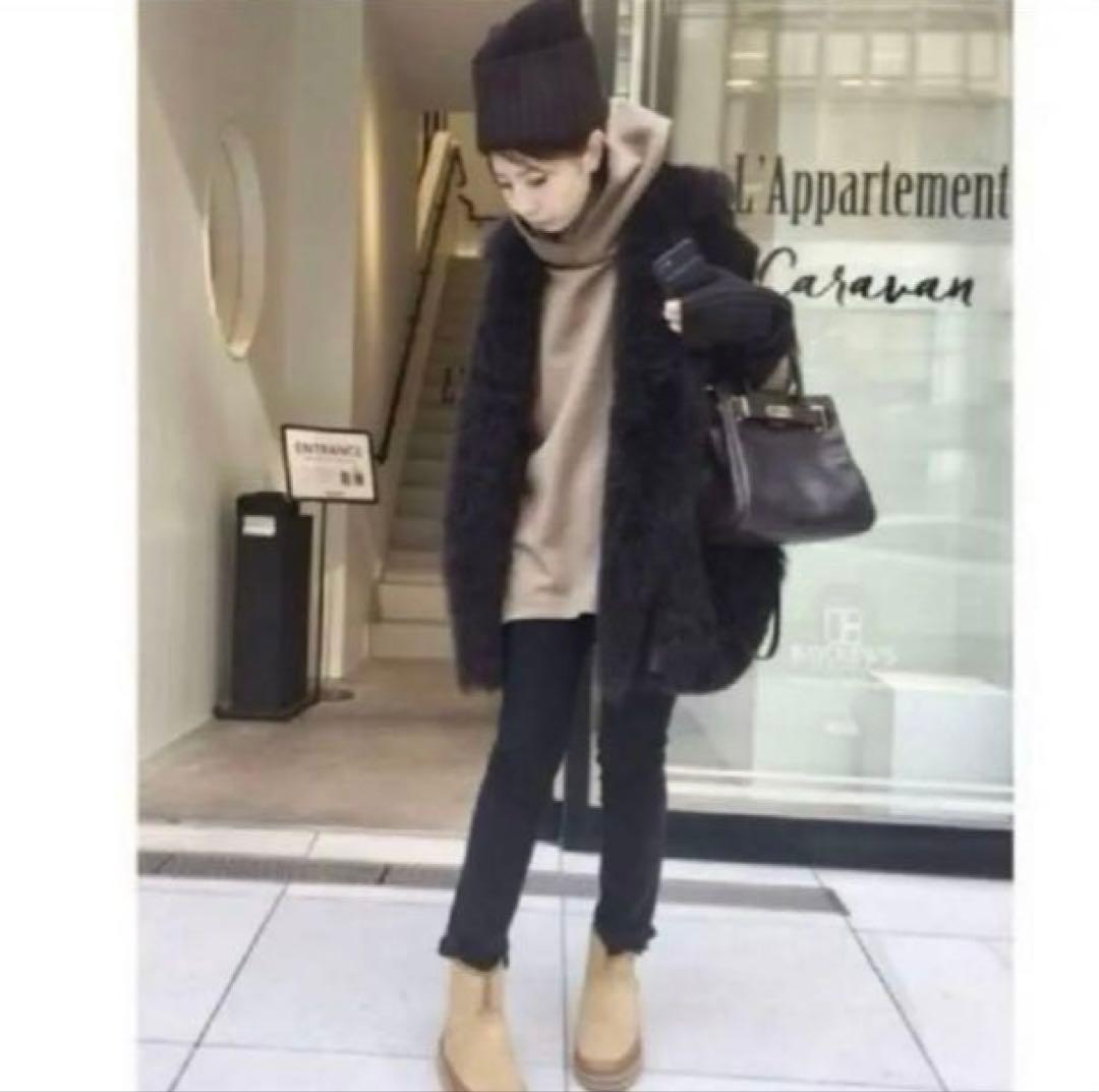 アパルトモン別注　アメリカーナ　サイドジップパーカー