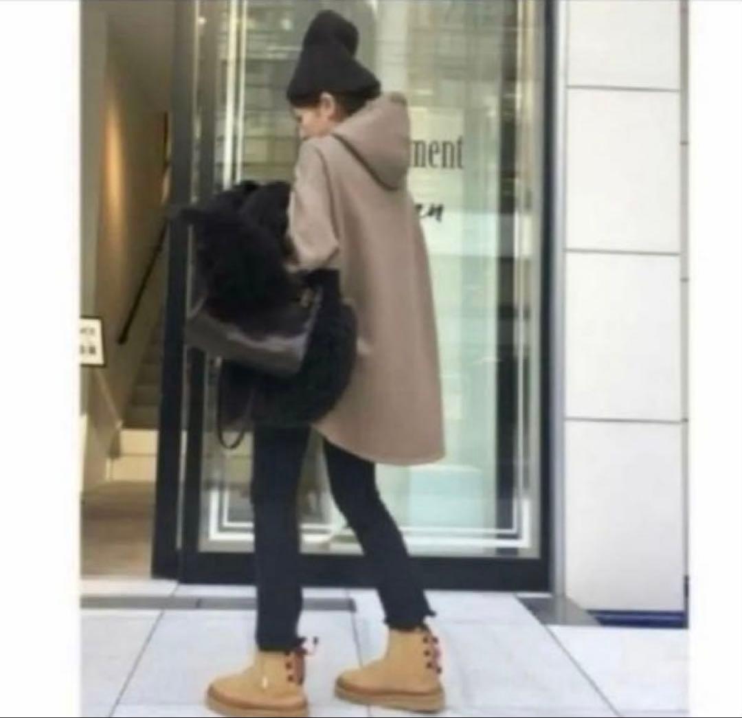 アパルトモン別注　アメリカーナ　サイドジップパーカー