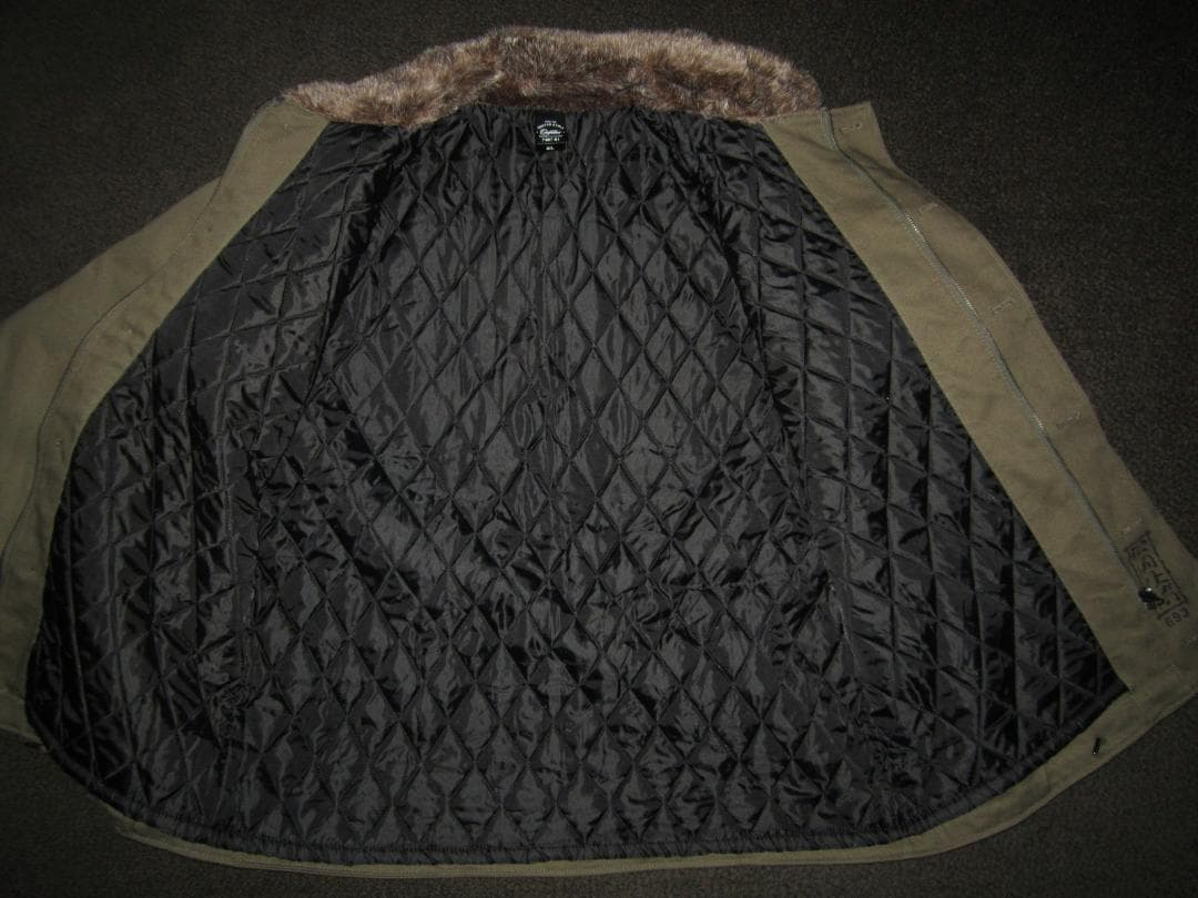 ユナイテッドアスレ N-1デッキジャケット XLサイズ42 丈長め 松岡佳博