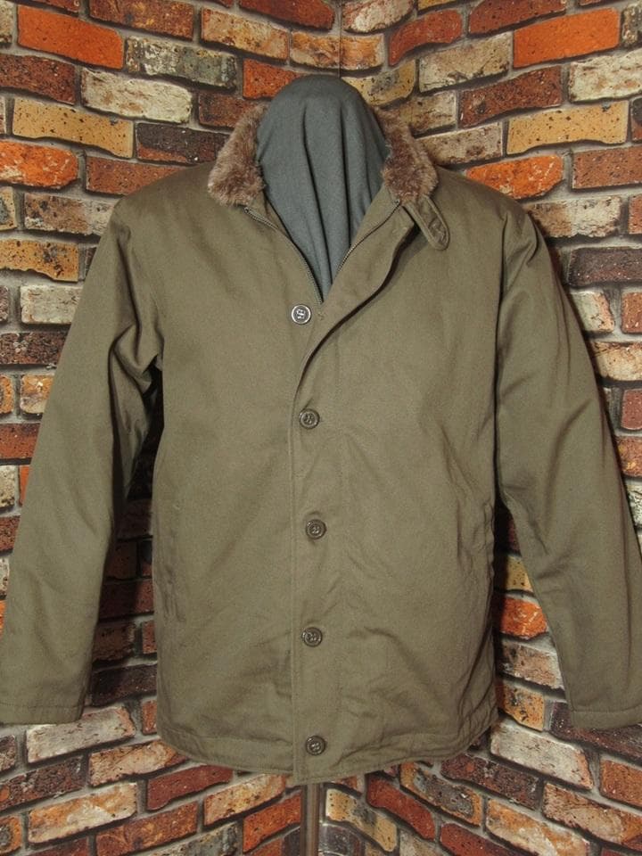 ユナイテッドアスレ N-1デッキジャケット XLサイズ42 丈長め 松岡佳博