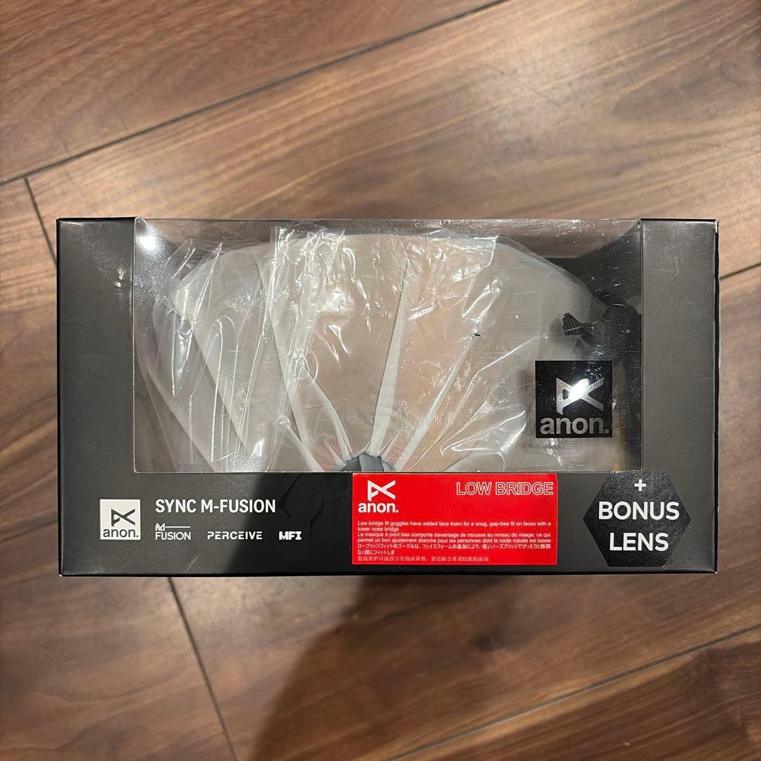 《新品》　ANON シンク ローブリッジフィット ゴーグル + ボーナスレンズ