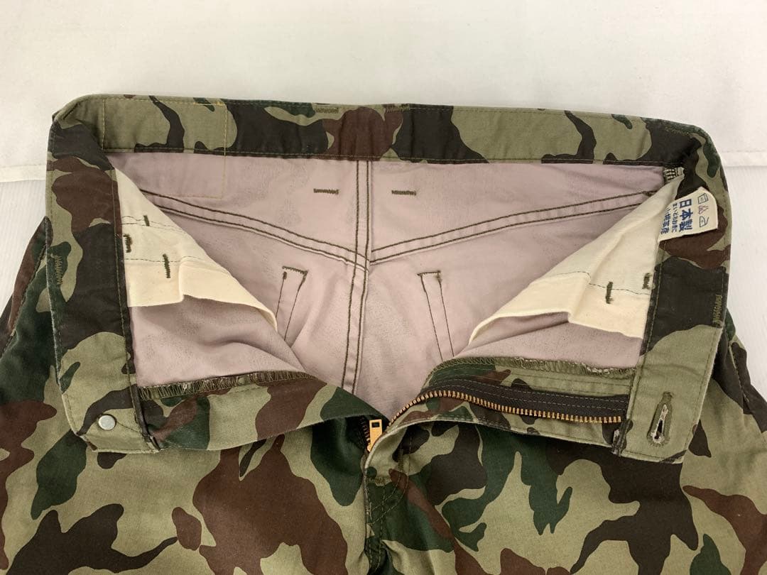 【中古】EVISU 迷彩パンツ LOT2005P SIZE34×34