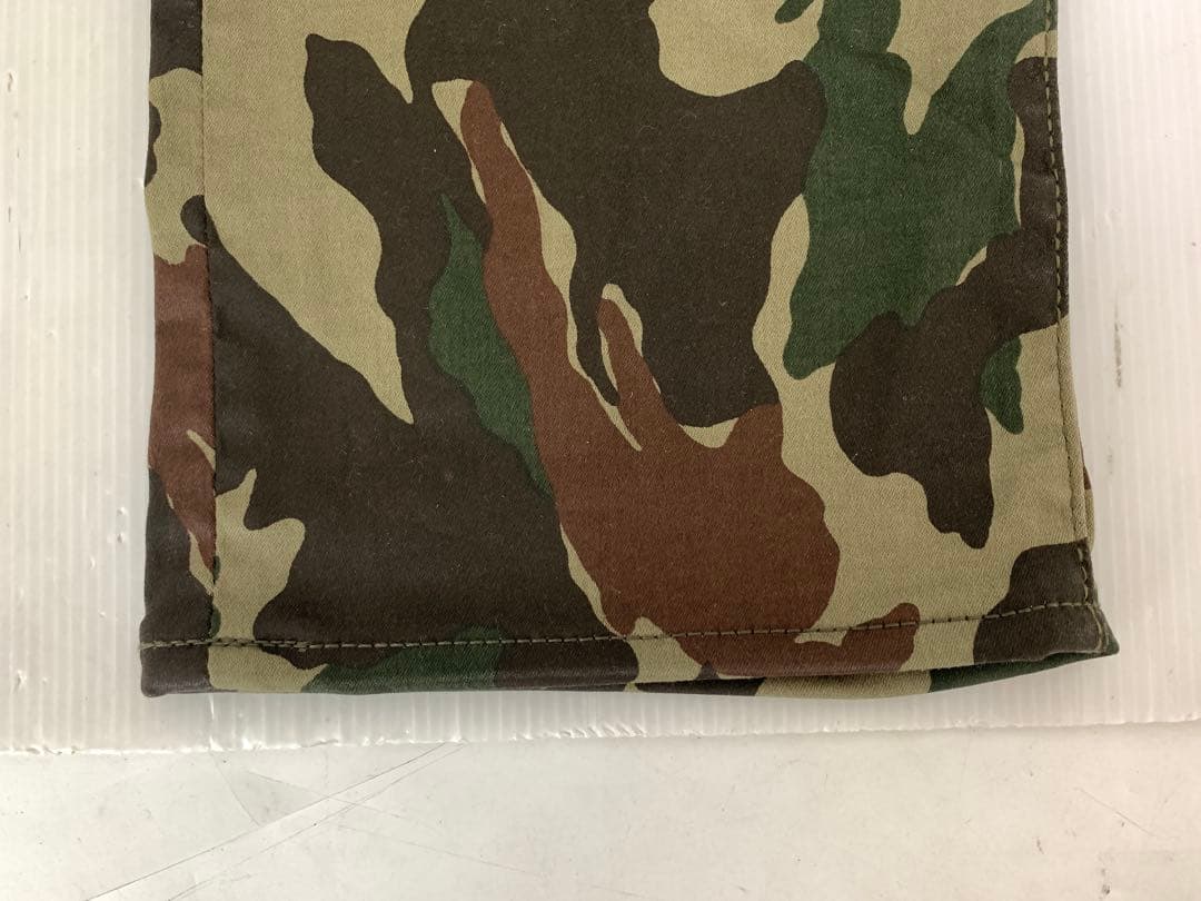 【中古】EVISU 迷彩パンツ LOT2005P SIZE34×34