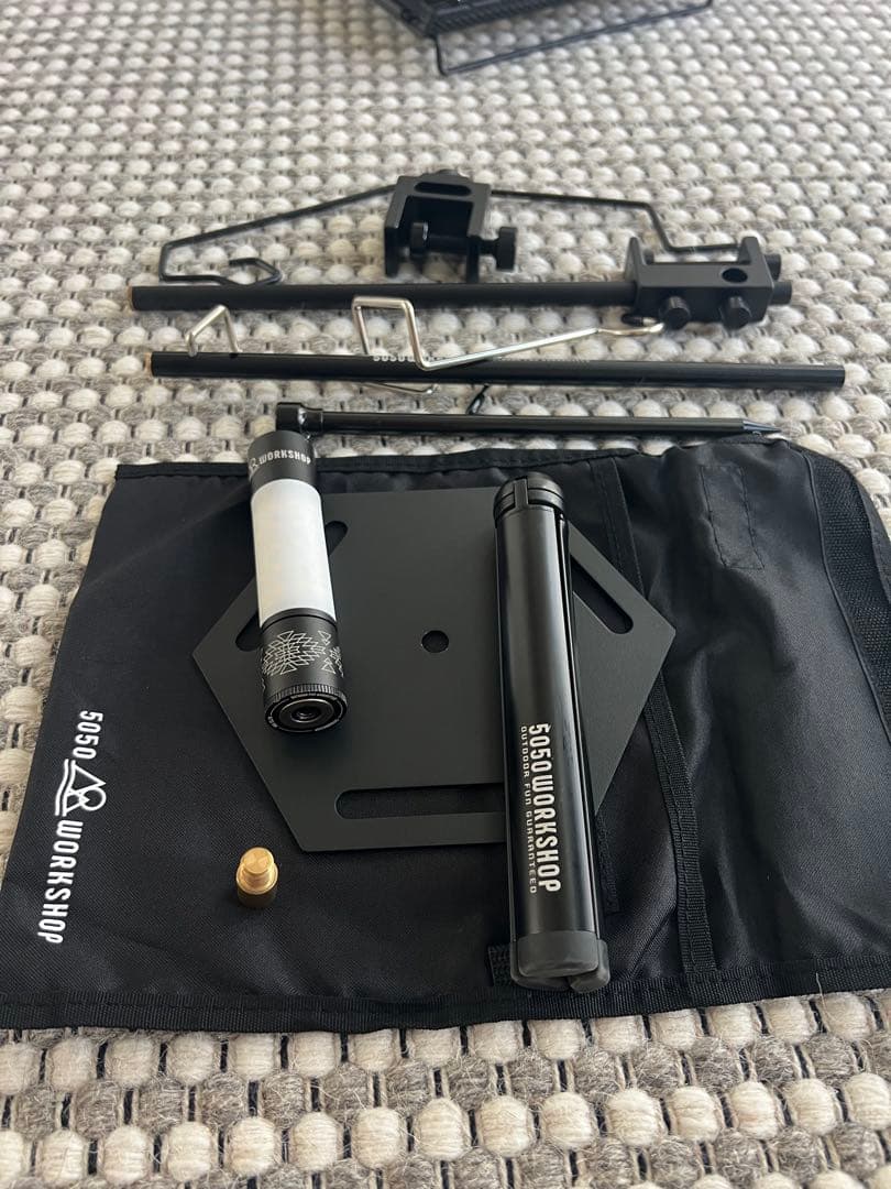 Igt テーブルセット➕α ランタンスタンド　天板　収納などなど