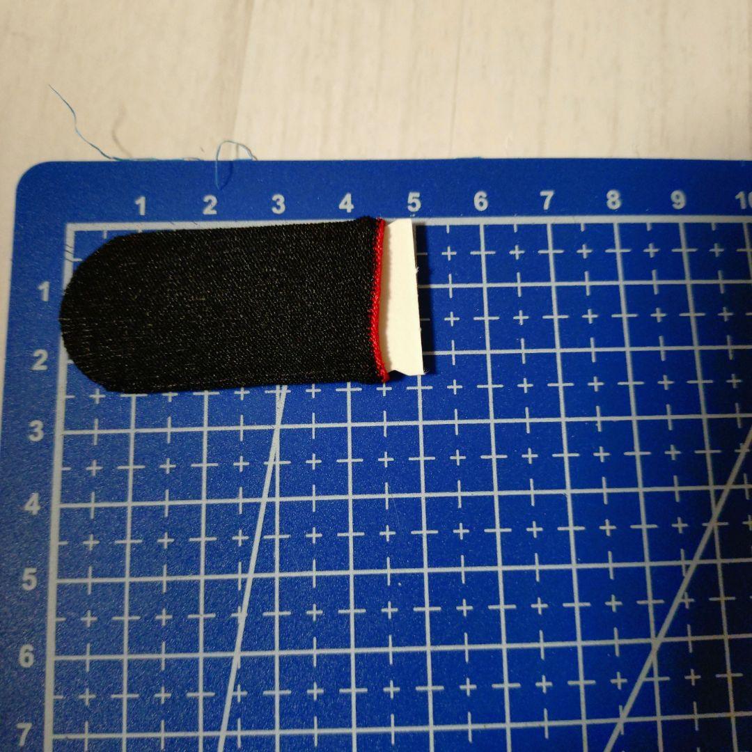 16枚入り 炭素繊維 指サック ゲーム 音ゲー 手汗対策け 赤黒