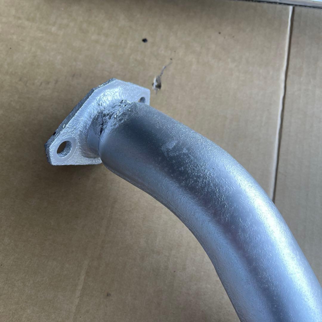 L700ミラジーノ　センターマフラー　メッキガーニッシュ