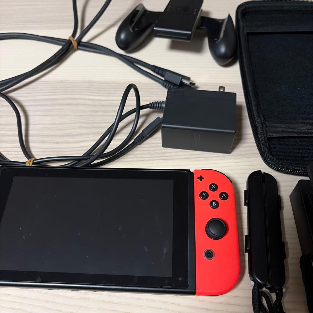【ジャンク品】Nintendo Switch ネオンブルー/ネオンレッド 本体