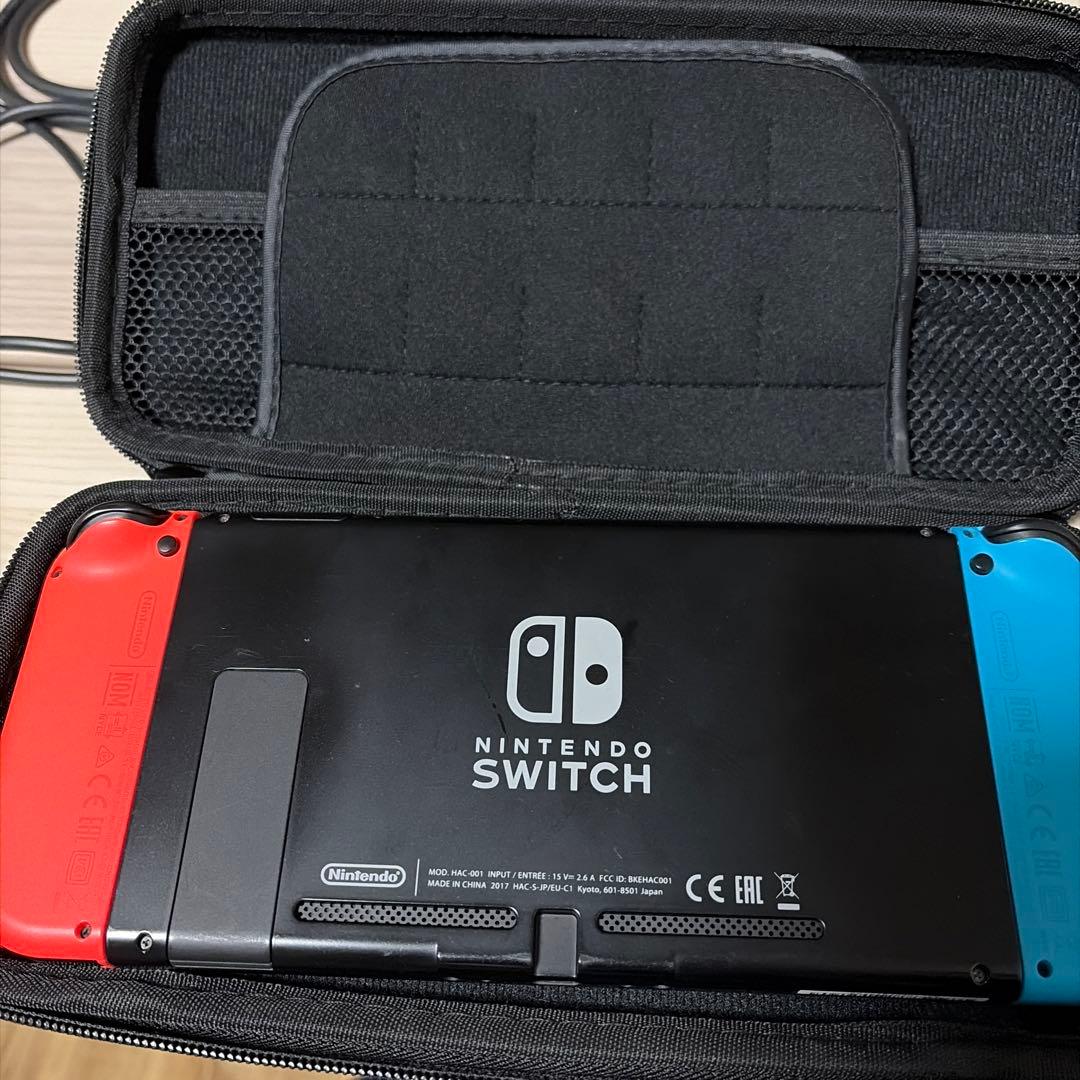 【ジャンク品】Nintendo Switch ネオンブルー/ネオンレッド 本体