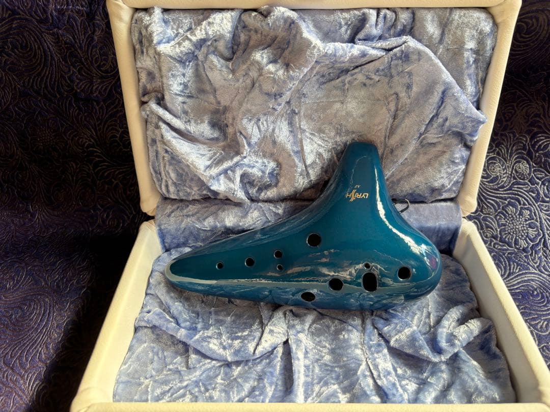 【更に値下げ】ライリッシュ　グレイス　オカリナ AF管　艶あり ケース付