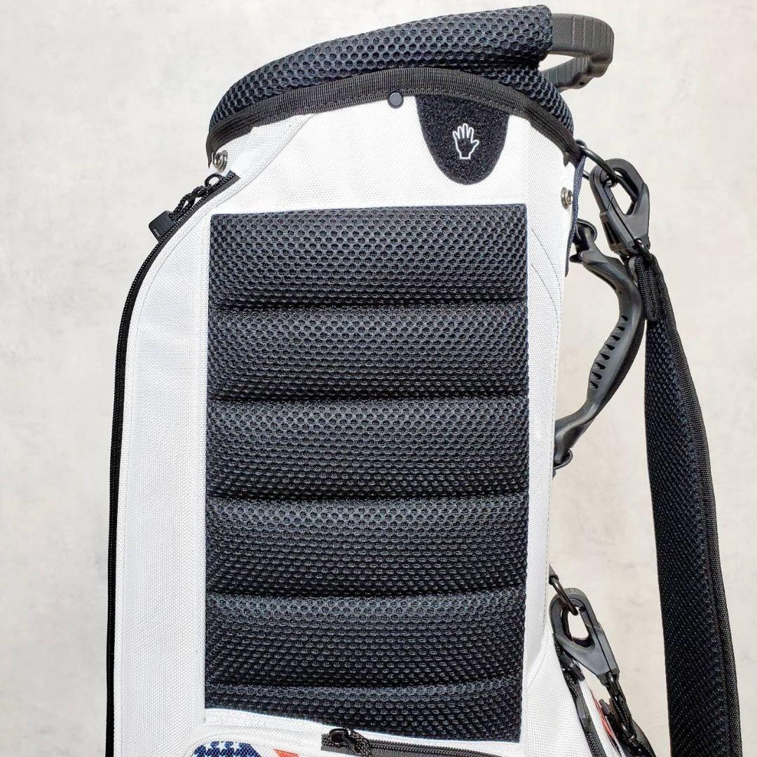 【極美品】サイコバニー ゴルフ キャディバッグ 9型 4分割 軽量モデル