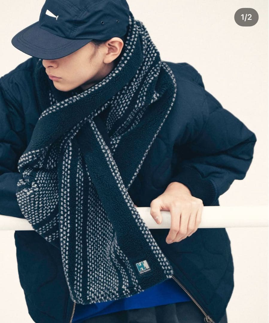 DESCENDANT HELLY HANSEN フリース　パイル　マフラー