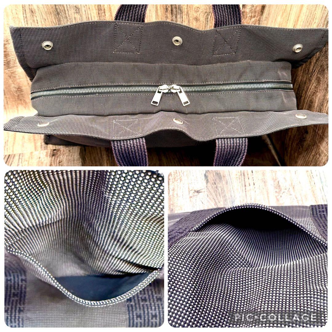 ⛄美品⛄エルメス エールラインMM ハンドバッグ トートバッグ男女兼用#597