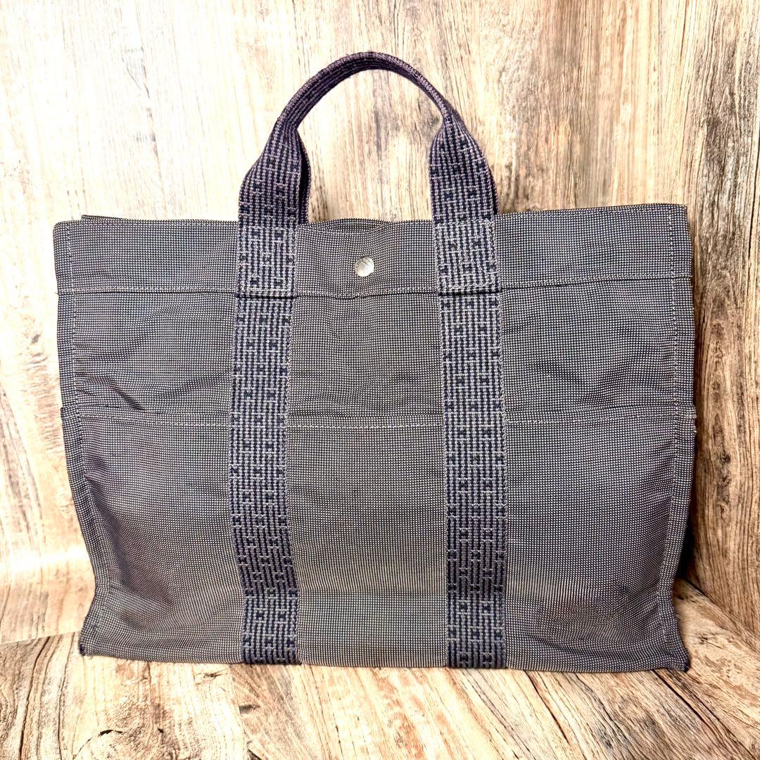 ⛄美品⛄エルメス エールラインMM ハンドバッグ トートバッグ男女兼用#597