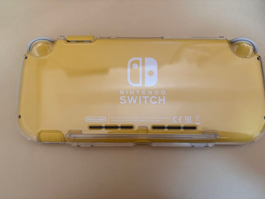 Nintendo Switch Lite イエロー ケース・カバー付き