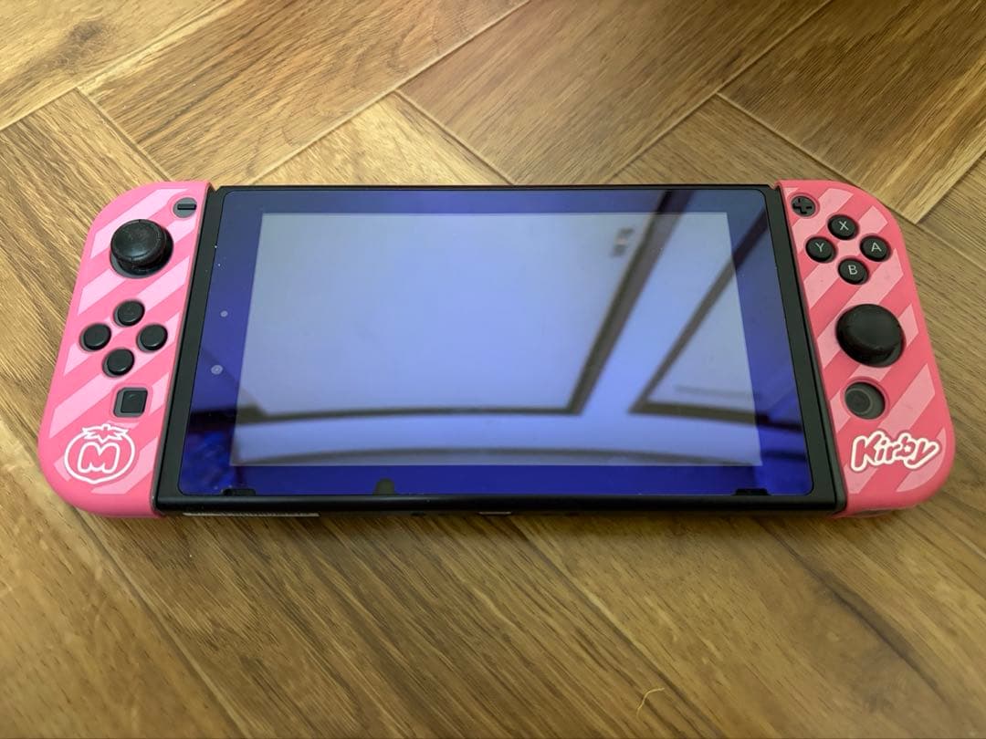 Nintendo Switch 本体 グレー　カラフルコントローラー付き