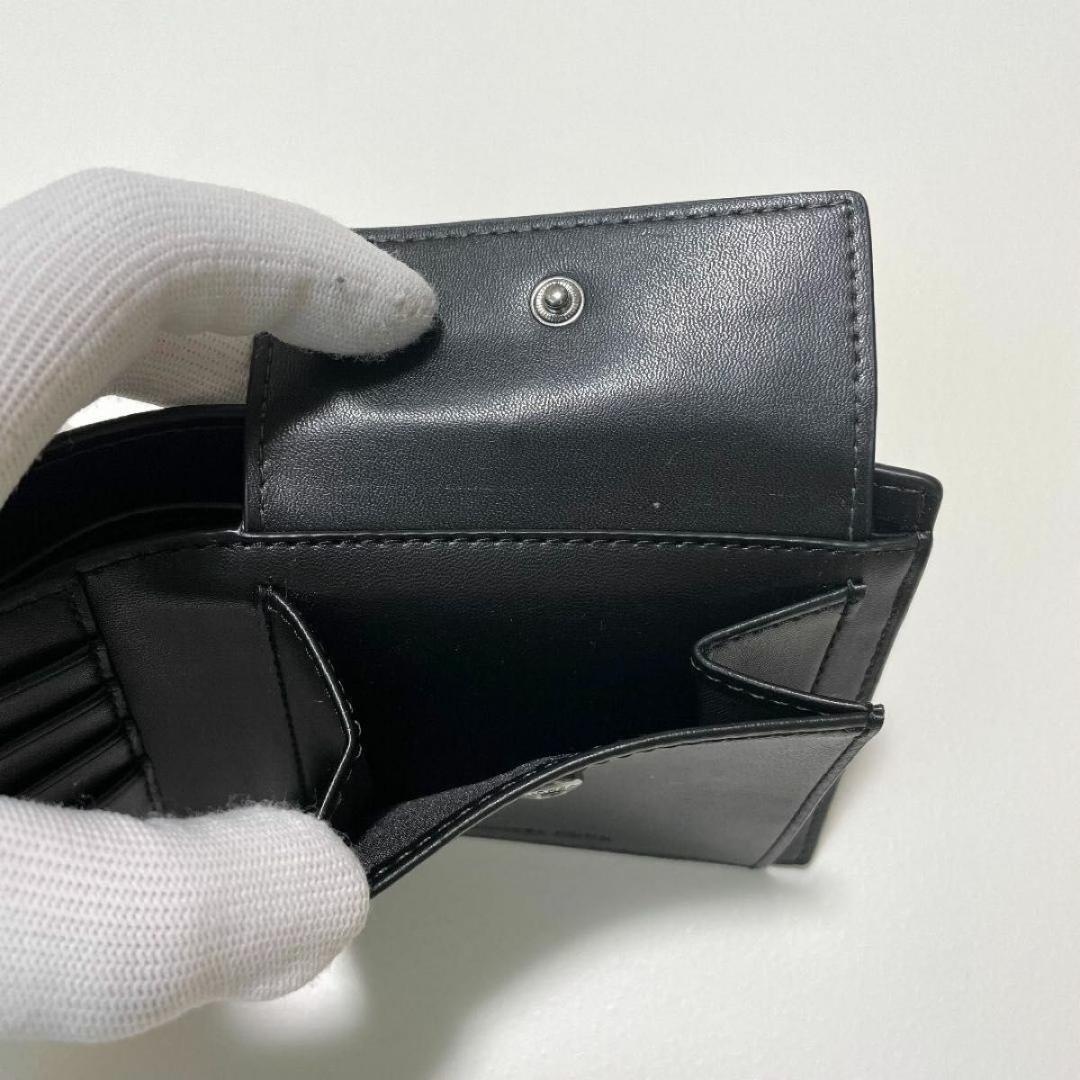 マイケルコース 折り財布 ウォレット 二つ折り シグネチャー ブラック レザー