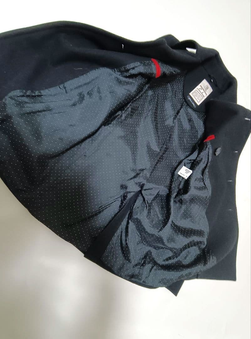 希少　定価18万　SEALUP ビームス別注　ピーコート ウール　42　黒