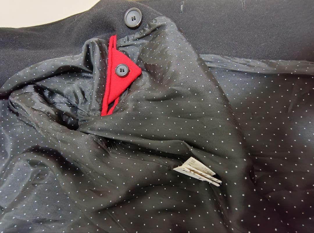 希少　定価18万　SEALUP ビームス別注　ピーコート ウール　42　黒