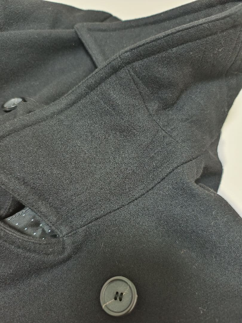 希少　定価18万　SEALUP ビームス別注　ピーコート ウール　42　黒