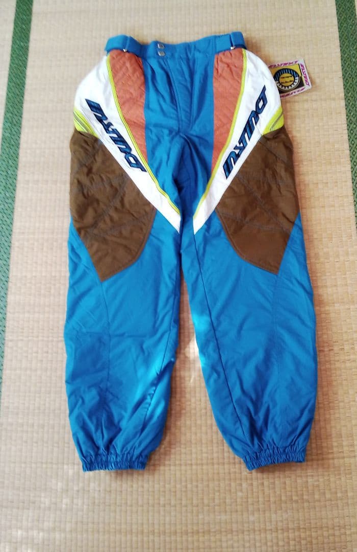 新品未使用　TAION マルチカラー スキーウェア　L　紫、青、黄、オレンジ